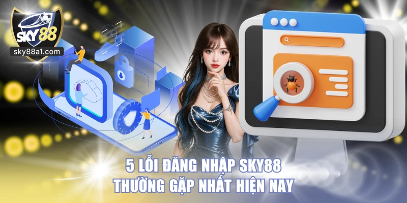 5 lỗi đăng nhập SKY88 thường gặp nhất hiện nay