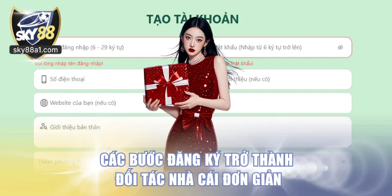 Các bước đăng ký trở thành đối tác nhà cái đơn giản