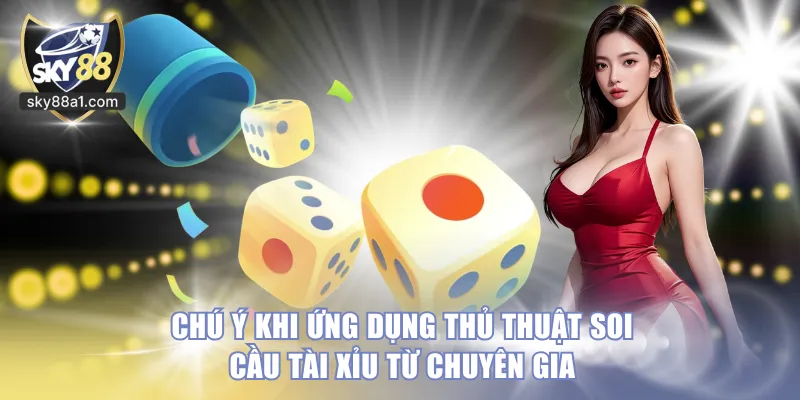 Chú ý khi ứng dụng thủ thuật soi cầu tài xỉu từ chuyên gia