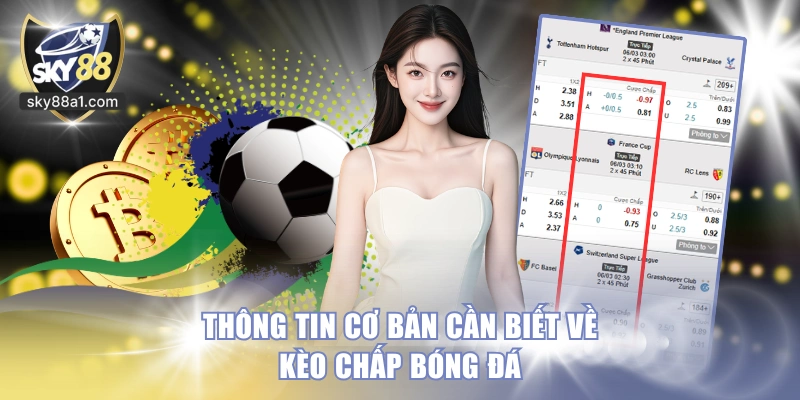 Thông tin cơ bản cần biết về kèo chấp bóng đá
